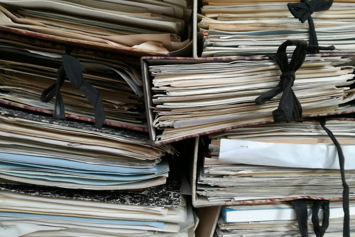 brown binder lot